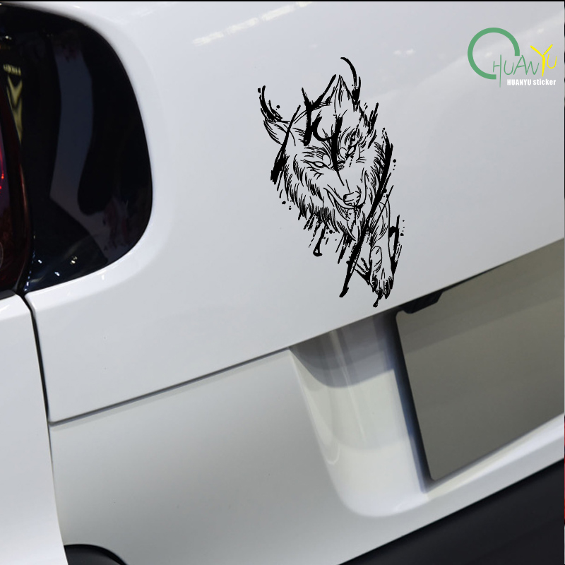 สติ๊กเกอร์ติดรถลายหมาป่าเวทมนต - Gear Set Motorcycle บทวิจารณ์และราคา