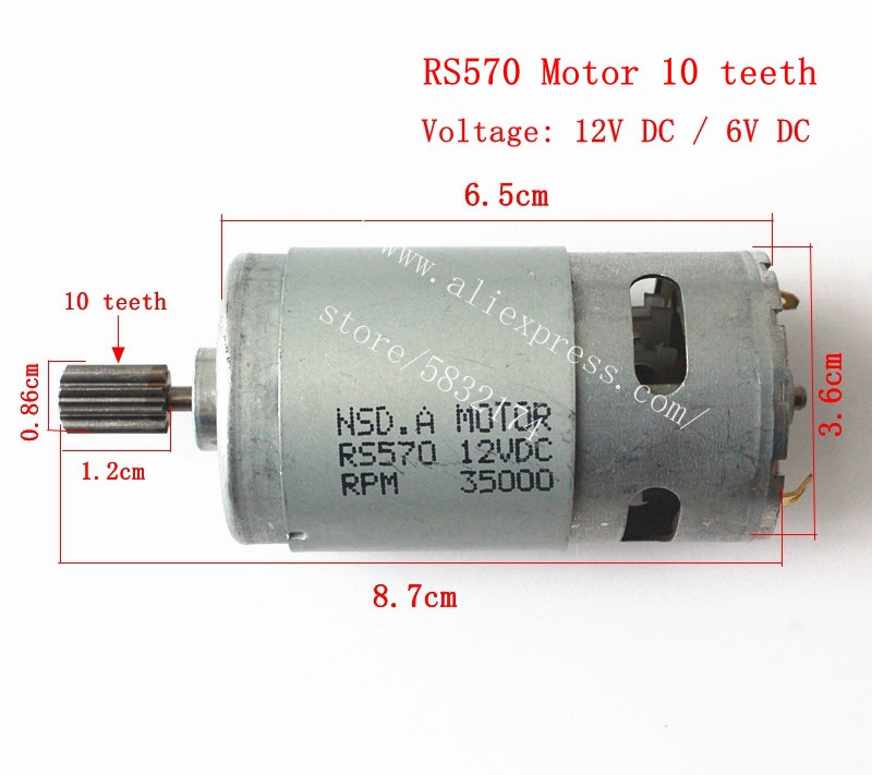 RS570/390/550/380 เด็กไฟฟ้ารถข - Motorcycle Gear Tidy บทวิจารณ์และราคา